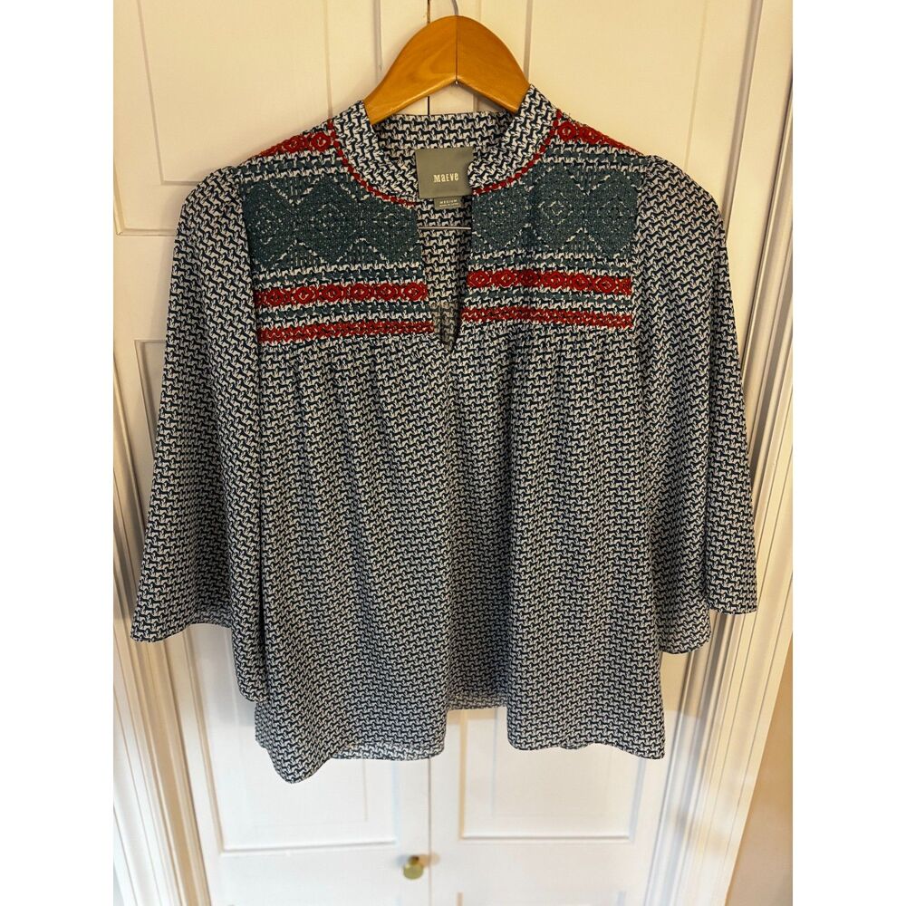 Maeve Embroidered Equestrian Blouse